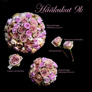 Hääkukat 9k