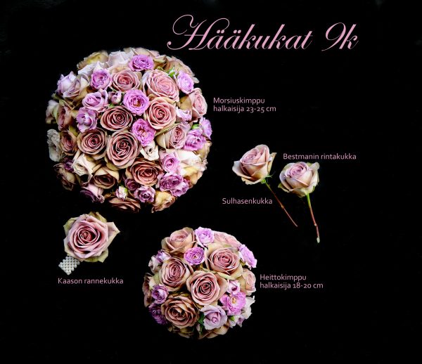 Hääkukat 9k