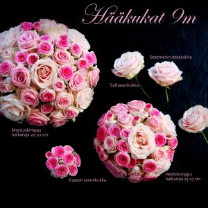 Hääkukat 9m